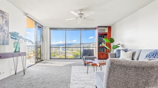 60 N Beretania St Unit 1702, Honolulu, HI 96817 - sunroom with a wall mounted air conditioner