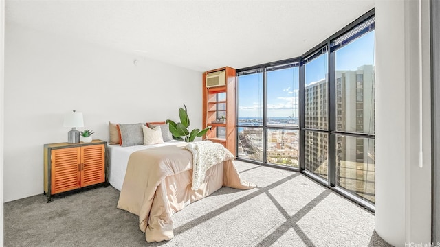 60 N Beretania St Unit 1702, Honolulu, HI 96817 - carpeted bedroom featuring floor to ceiling windows