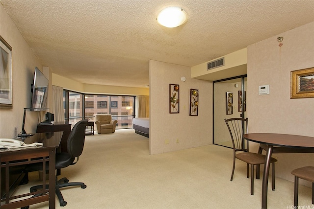 1088 Bishop St Unit 2201, Honolulu, HI 96813 - carpeted office space with a textured ceiling