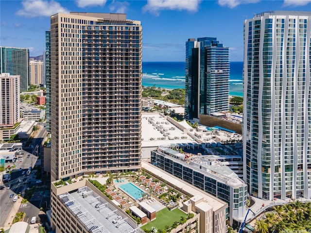 987 Queen St Unit 1615, Honolulu, HI 96814 - city view with a nearby body of water