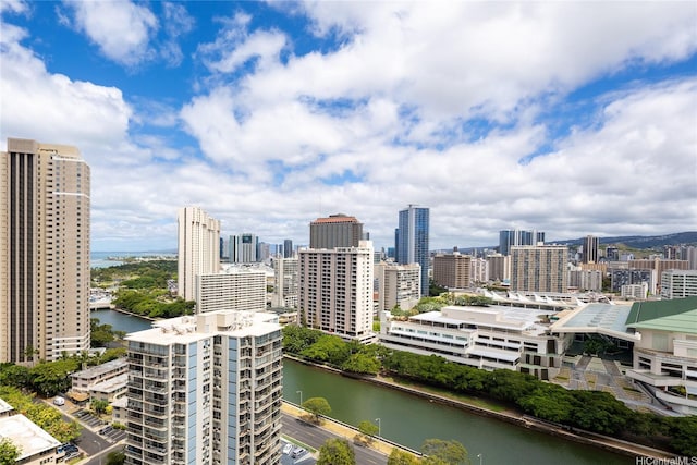 400 Hobron Ln Unit 2412, Honolulu, HI 96815 - skyline view with a nearby body of water