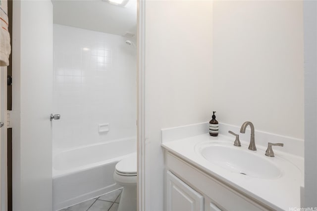 400 Hobron Ln Unit 2412, Honolulu, HI 96815 - full bathroom with tile patterned flooring, vanity, and  shower combination