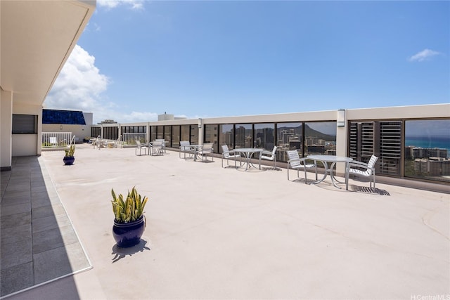 400 Hobron Ln Unit 2412, Honolulu, HI 96815 - view of patio / terrace