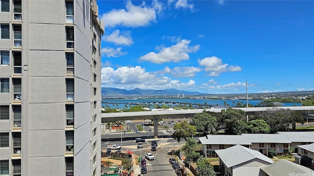 99-015 Kalaloa St Unit 807, Aiea, HI 96701 - water view featuring a notable bridge and a mountainous background