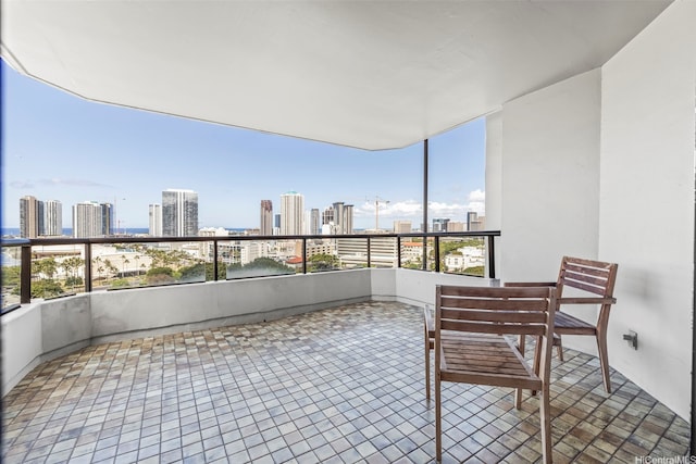 1221 Victoria St Unit 1705, Honolulu, HI 96814 - balcony featuring a view of skyline
