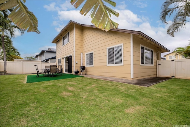 91-1013 Kailike St, Ewa Beach, HI 96706 - back of property with a patio area