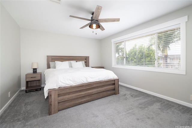 91-1013 Kailike St, Ewa Beach, HI 96706 - carpeted bedroom with baseboards and a ceiling fan