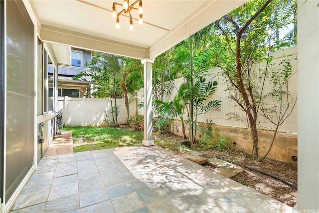 91-1083 Kanela St Unit T22, Ewa Beach, HI 96706 - fenced backyard with a patio area