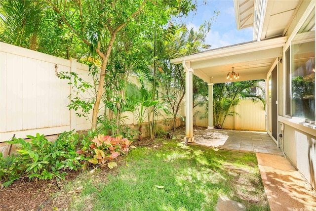 91-1083 Kanela St Unit T22, Ewa Beach, HI 96706 - fenced backyard with a patio