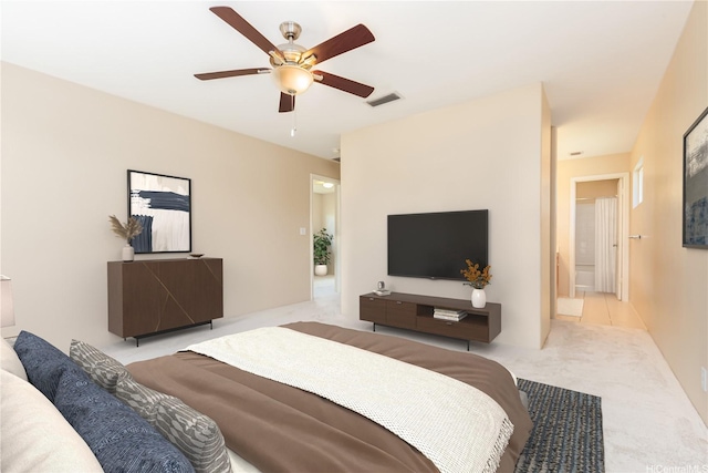 91-1083 Kanela St Unit T22, Ewa Beach, HI 96706 - carpeted bedroom featuring ceiling fan