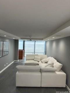 98-99 Uao Pl Unit 1710, Aiea, HI 96701 - living room featuring recessed lighting