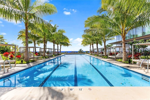 1100 Ala Moana Blvd Unit 3903, Honolulu, HI 96814 - community pool with a patio