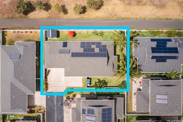 801 Kakala St Unit 50, Kapolei, HI 96707 - aerial overview of property's location with property parcel outlined