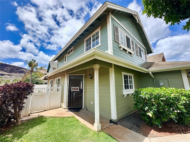 87-1976 Pakeke St Unit 5N, Waianae, HI 96792 - view of home's exterior featuring a gate
