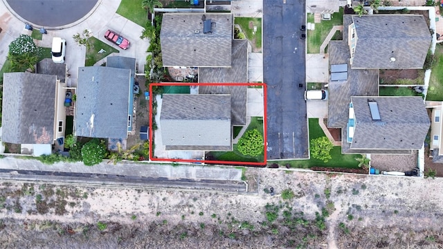 87-1976 Pakeke St Unit 5N, Waianae, HI 96792 - aerial view of residential area with property parcel outlined