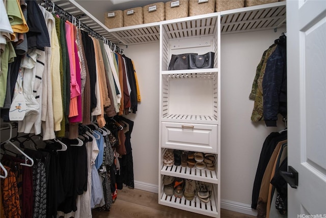 92-1143 Panana St Unit 1505, Kapolei, HI 96707 - spacious closet featuring wood finished floors