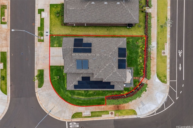91-1811 Kapeku Loop, Ewa Beach, HI 96706 - view from above of property featuring property boundaries highlighted