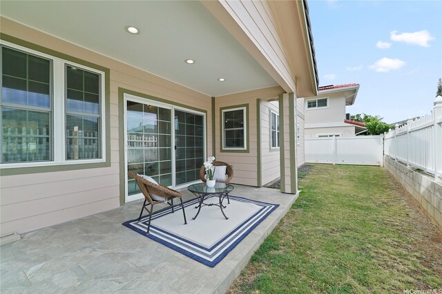 4162 Puu Panini Ave Unit A, Honolulu, HI 96816 - view of patio