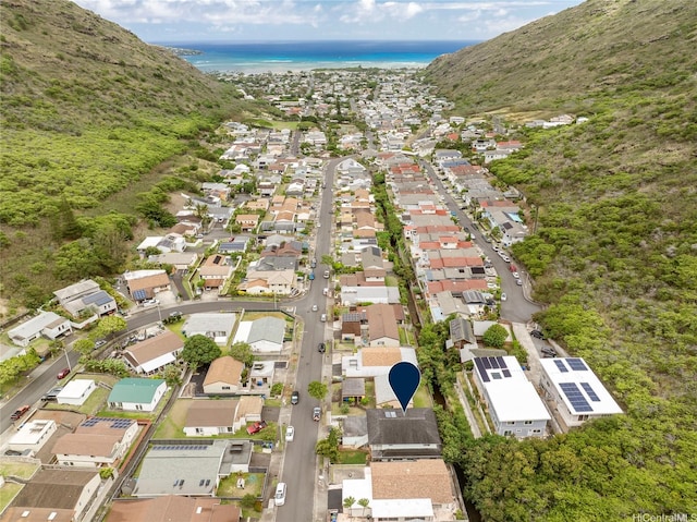 668 Kuliouou Rd, Honolulu, HI 96821 - aerial overview of property's location with nearby suburban area and a nearby body of water