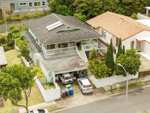 668 Kuliouou Rd, Honolulu, HI 96821 - aerial view of property and surrounding area