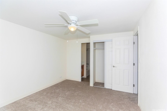 801 Ala Nioi Pl Unit 706, Honolulu, HI 96818 - unfurnished bedroom with carpet, a closet, a ceiling fan, and baseboards