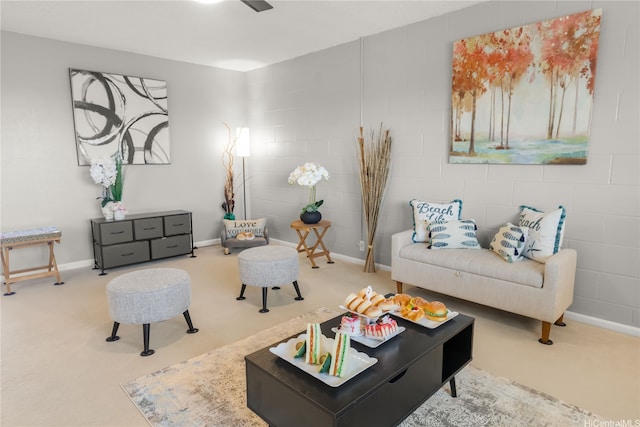 4280 Salt Lake Blvd Unit D23, Honolulu, HI 96818 - living area with baseboards