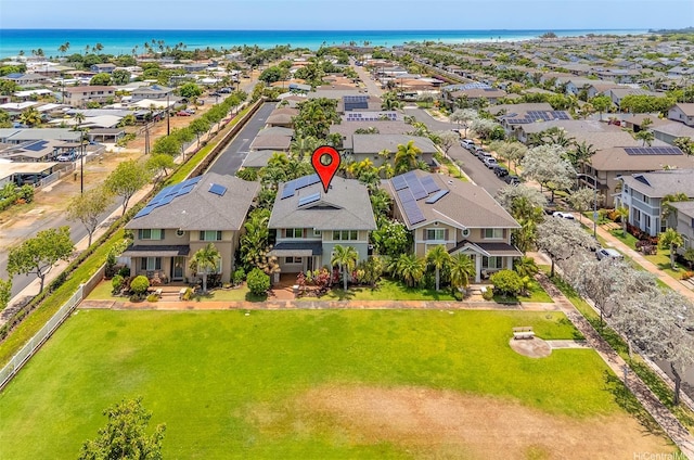 91-1019 Kai Uhu St, Ewa Beach, HI 96706 - aerial perspective of suburban area with a nearby body of water
