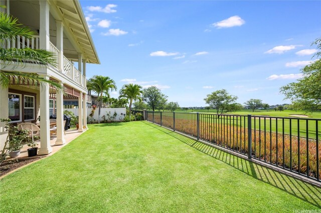 91-1099 Waikai St, Ewa Beach, HI 96706 - view of yard featuring a patio area