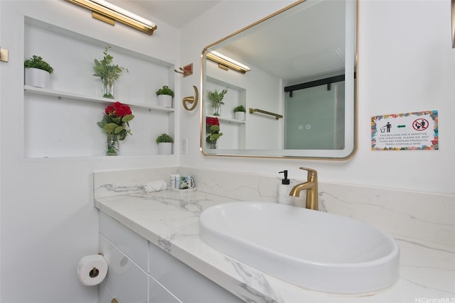 1777 Ala Moana Blvd Unit 937, Honolulu, HI 96815 - bathroom with vanity
