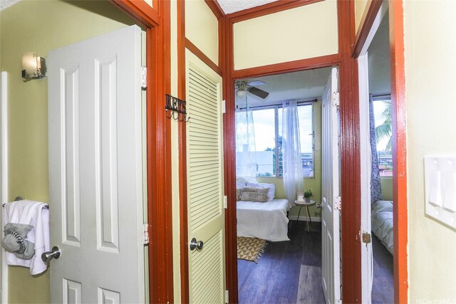 94-249 Waikele Rd Unit B209, Waipahu, HI 96797 - corridor featuring wood finished floors