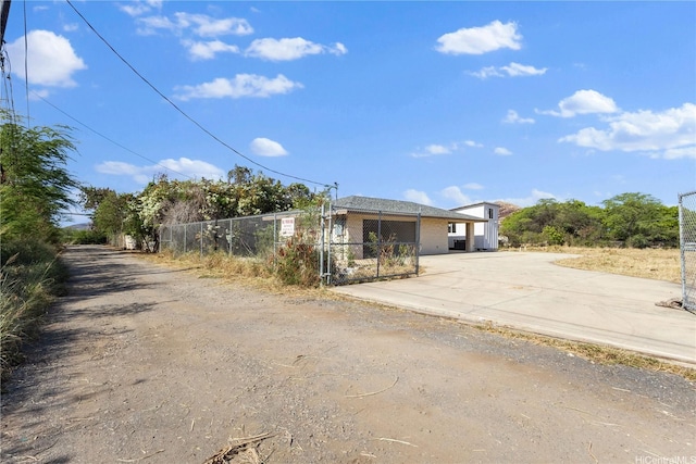 86-524 Halona Rd Unit A, Waianae, HI 96792 - view of front of property with concrete driveway