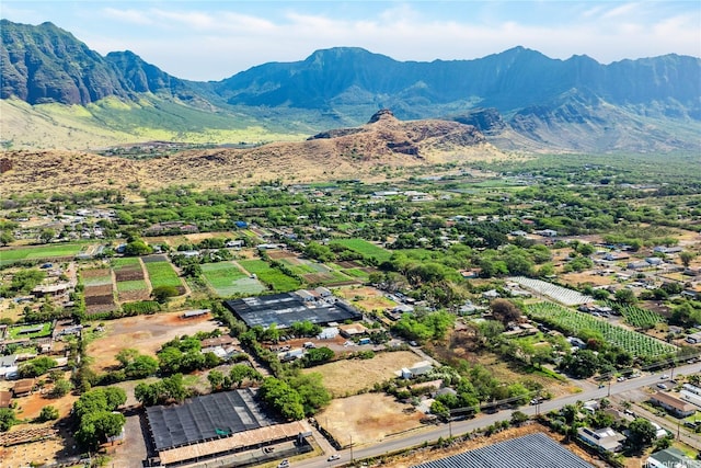 86-524 Halona Rd Unit A, Waianae, HI 96792 - drone / aerial view of a mountain backdrop