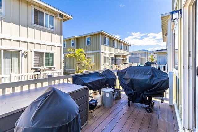 87-176 Maipalaoa Rd Unit J24, Waianae, HI 96792 - deck featuring a residential view and area for grilling