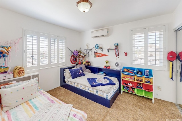 91-215 Keonekapu Pl, Ewa Beach, HI 96706 - bedroom featuring a wall mounted air conditioner and carpet