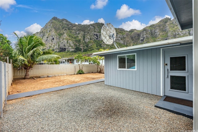 41-179 Nalu St, Waimanalo, HI 96795 - view of patio / terrace with a mountain view