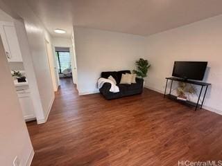 87-130 Helelua St Unit E102, Waianae, HI 96792 - living area featuring wood finished floors