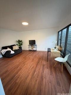 87-130 Helelua St Unit E102, Waianae, HI 96792 - living area featuring wood finished floors