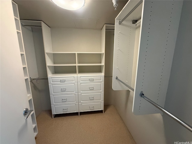1200 Queen Emma St Unit 2804, Honolulu, HI 96813 - spacious closet with light carpet and attic access