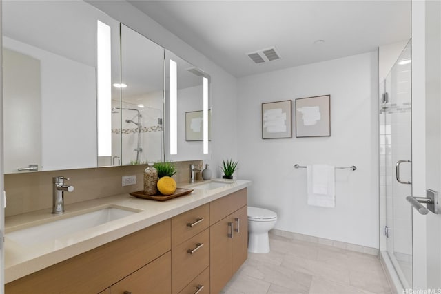 555 S St Unit 3003, Honolulu, HI 96813 - bathroom with double vanity and a stall shower