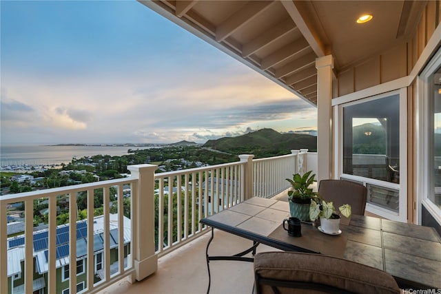 44-97 Kalenakai Pl Unit A, Kaneohe, HI 96744 - balcony featuring a water view