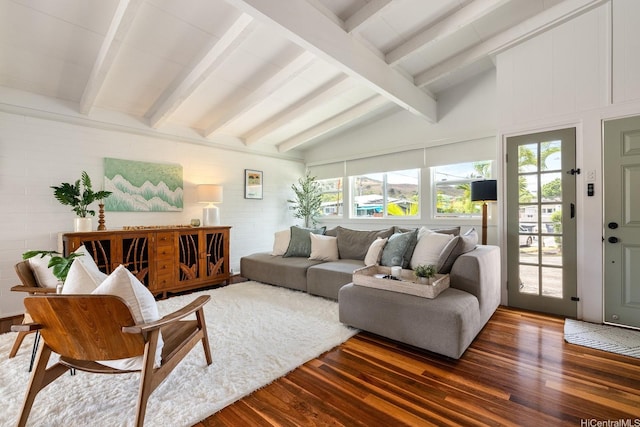 880 Akiu Pl, Kailua, HI 96734 - living area with wood finished floors