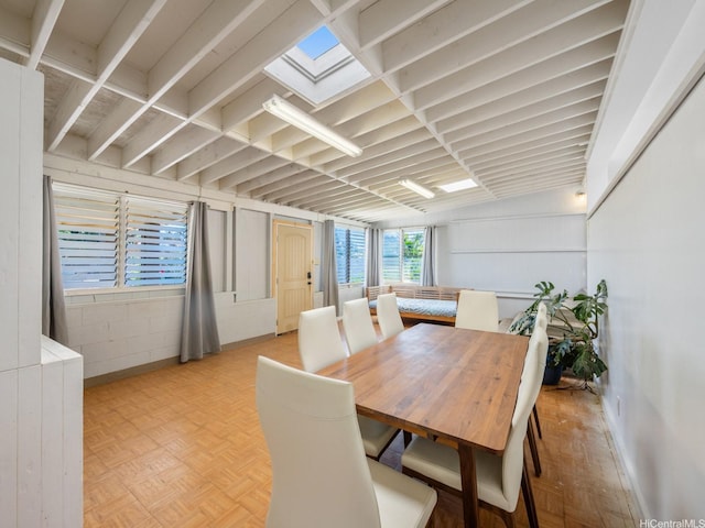 67-342 Kukea Cir, Waialua, HI 96791 - dining room featuring concrete block wall