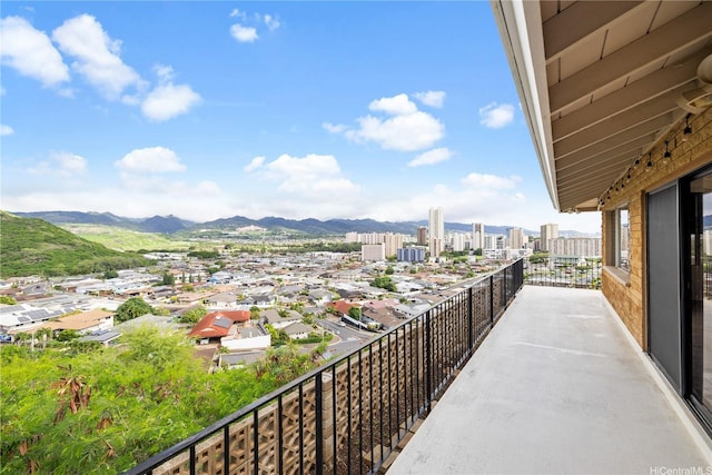 941 Aliamanu Pl, Honolulu, HI 96818 - balcony featuring a mountain view and a view of city