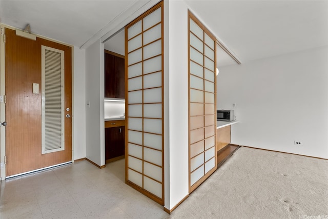 1519 Nuuanu Ave Unit 1044, Honolulu, HI 96817 - corridor with wood walls