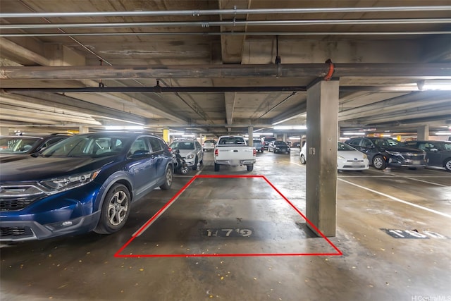 1519 Nuuanu Ave Unit 1044, Honolulu, HI 96817 - view of parking garage