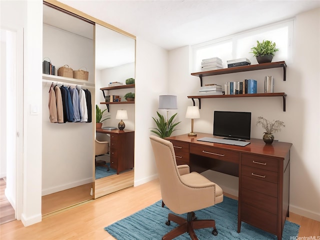 98-099 Uao Pl Unit 3209, Aiea, HI 96701 - home office featuring light wood finished floors and baseboards