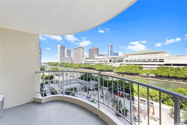 1717 Ala Wai Blvd Unit 701, Honolulu, HI 96815 - balcony featuring a view of skyline and a water view