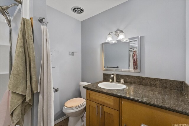 95-100 Moenamanu St Unit 458, Mililani, HI 96789 - bathroom featuring vanity and toilet