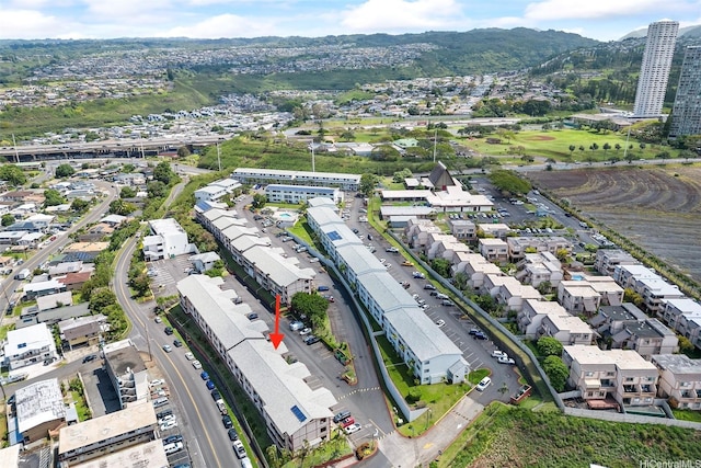 98-626 Moanalua Loop Unit 304, Aiea, HI 96701 - drone / aerial view of a mountain backdrop