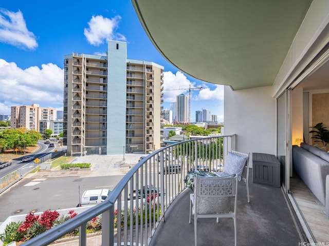 710 Lunalilo St Unit 402, Honolulu, HI 96813 - balcony with a view of city